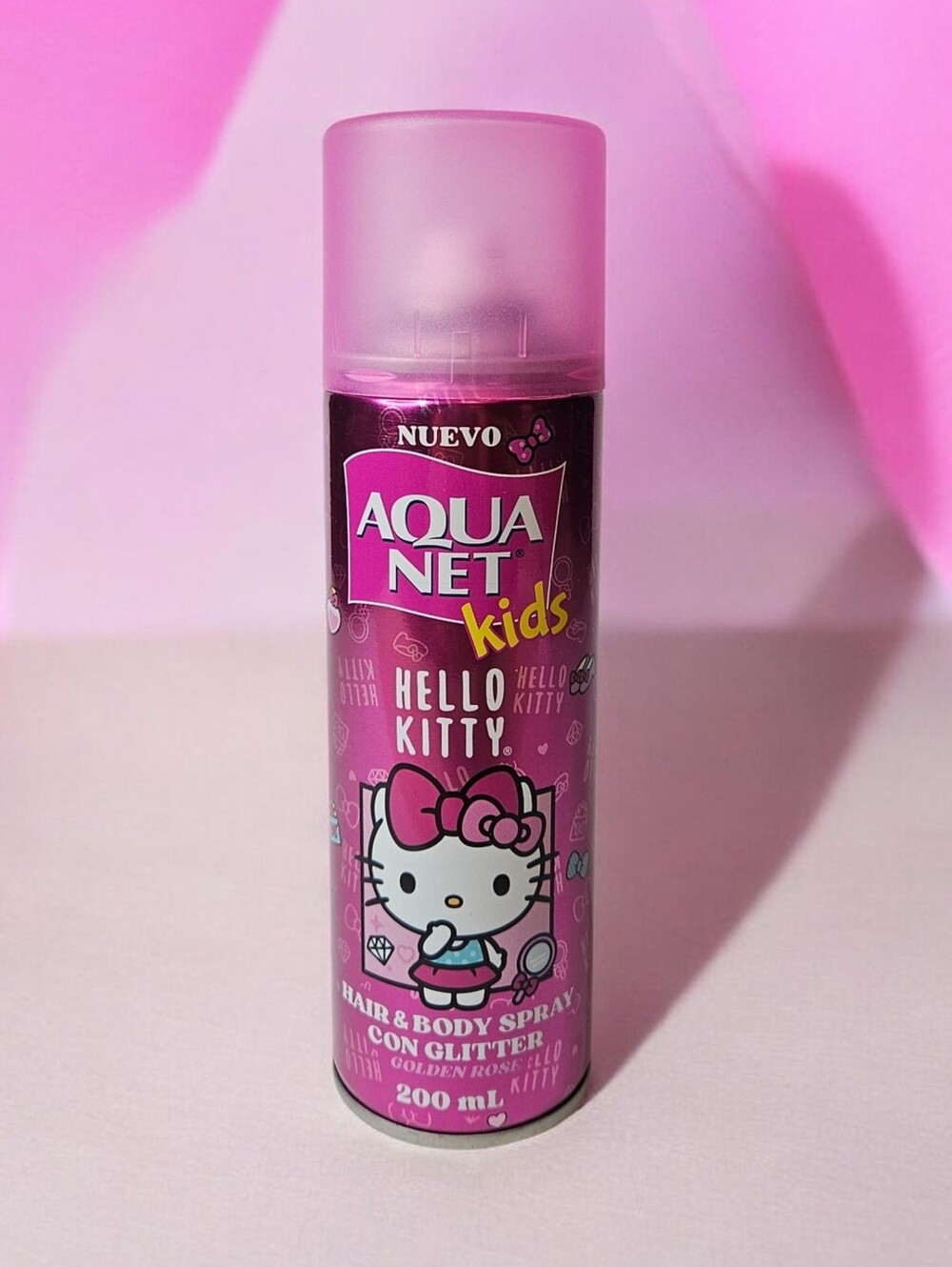 Aqua Net Kids Hello Kitty Hair & Body Spray With Ceramides & Keratin 200 ml
